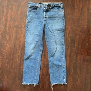 Levi’s Wedgie Straight Ankle Jean ✨ Size 28